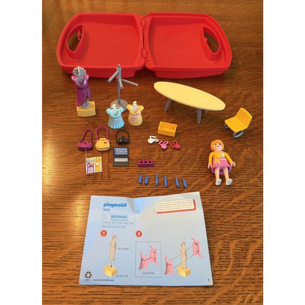 Playmobil City Life Fashion Boutique Carry Case 5652